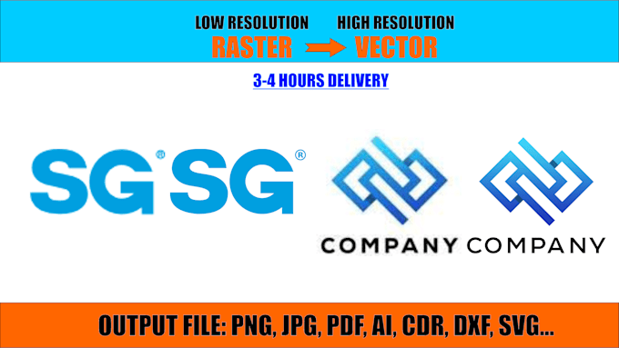 vector tracing, vectorize image, convert logo to vector