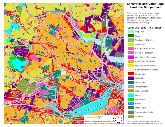Do gis, spatial, remote sensing analysis and design gis maps by Peter ...