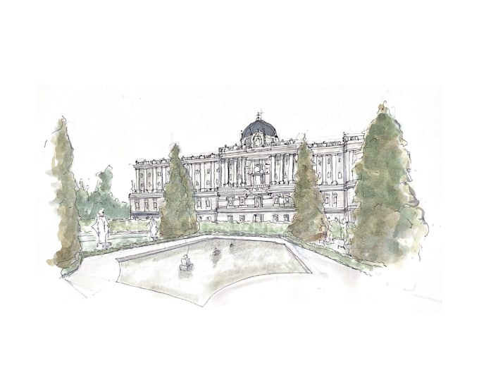 create architectural or urban sketches