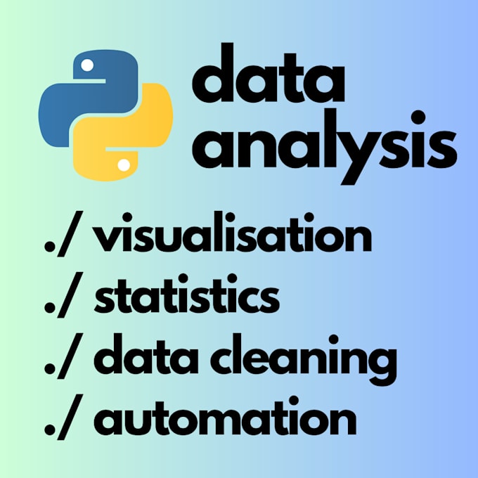 Process data with python by Ivanyeh | Fiverr