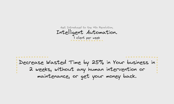 Automate your business operations and craft ai touchless processes by ...