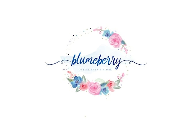 design creative online retail store logo