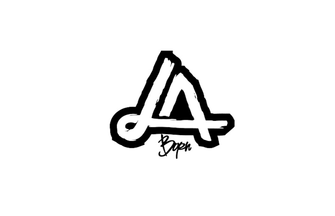 gothic style upscale clothing brand logo