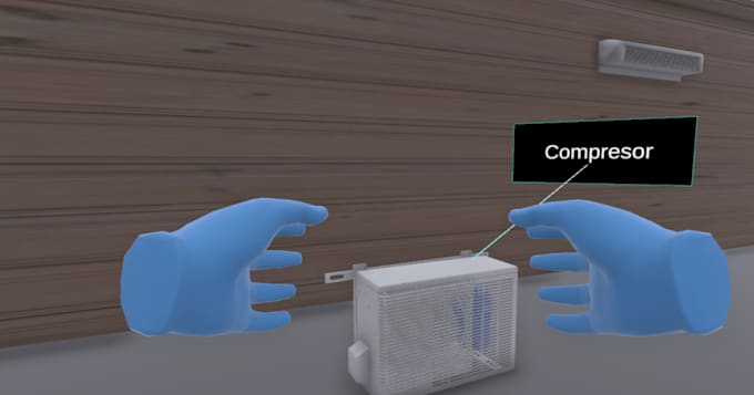 develop a VR game or experience