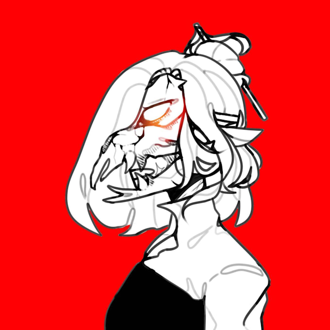 Draw your oc and fanart in my artstyle by Poghnk | Fiverr