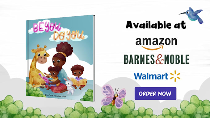 create an animated trailer video for your children book