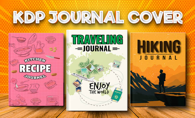 do kdp journal digital planner notebook cover for KDP low content book