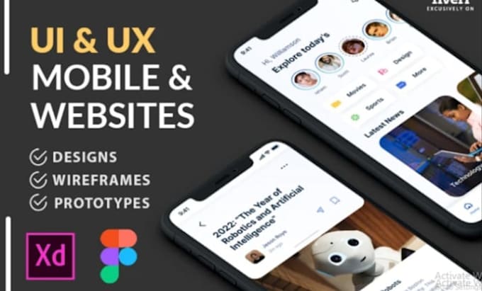 Design flutter apps, bespoke flutter ui, convert figma to flutter by ...