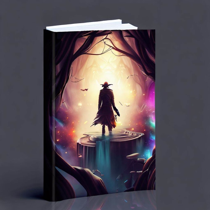 fantasy romance book cover design