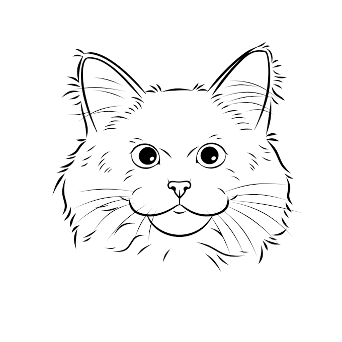 turn your pet into line art