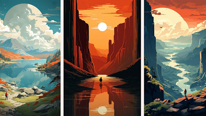Create stunning concept ai art in any style using midjourney by Nisa233 ...