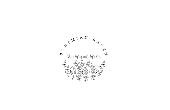 bohemian haven logo design