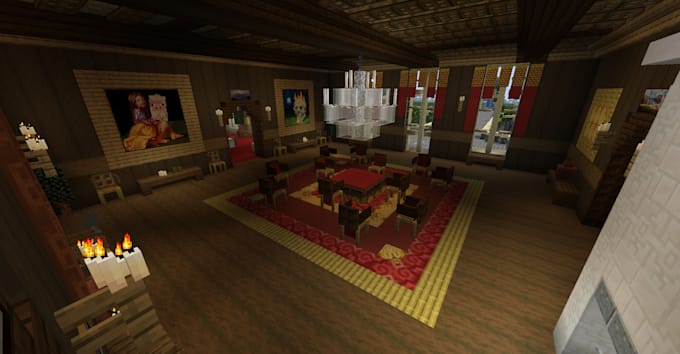 be an interior designer for your house in minecraft