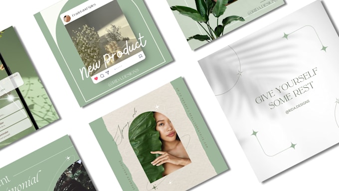 create instagram branding templates in canva