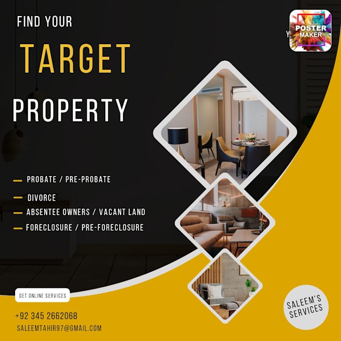 web scraping, finding contacts, property lists, data mining