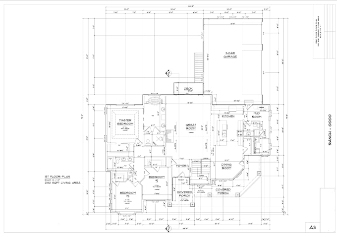 do professional autocad drawings for civil and architectural projects