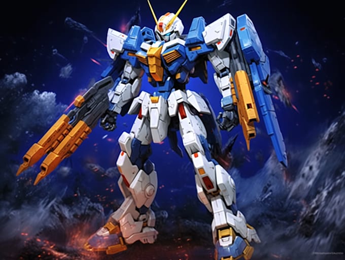 Draw high quality robot mecha concepts by lewootea fiverr