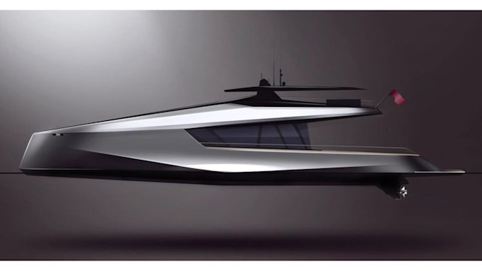 create 3d boat modeling with cgi photorealistic rendering