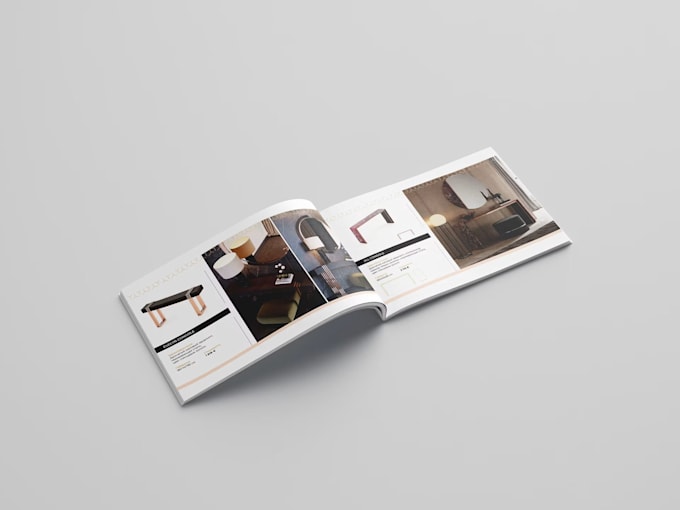 design a professional catalog, product catalog or sale sheet