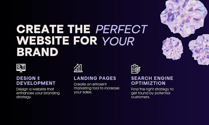 design or redesign your wix website, web design