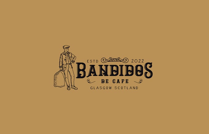 tequila produced looking logo design