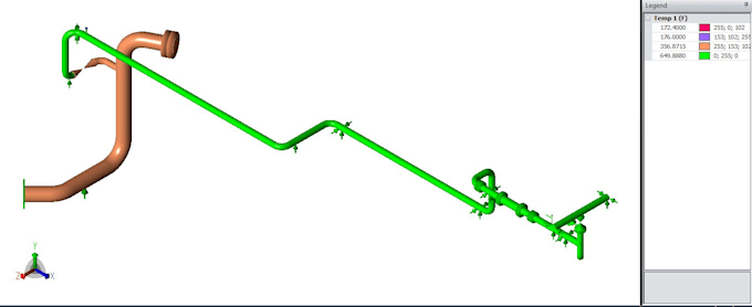 do flexibility analysis of piping