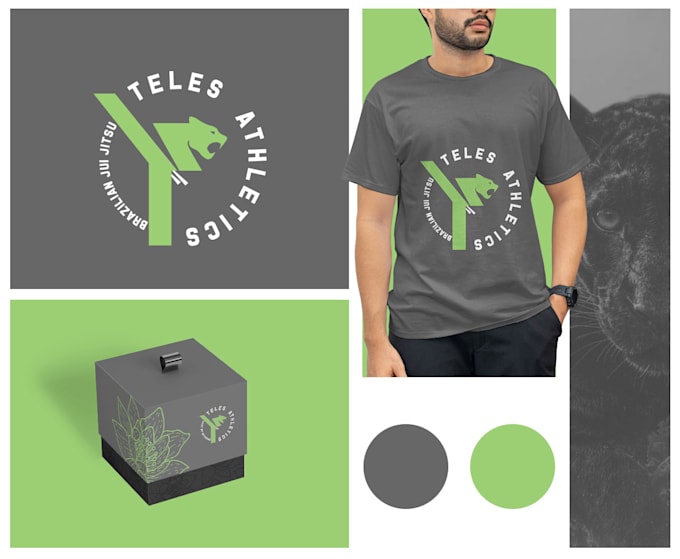 design complete branding logo with business brand identity
