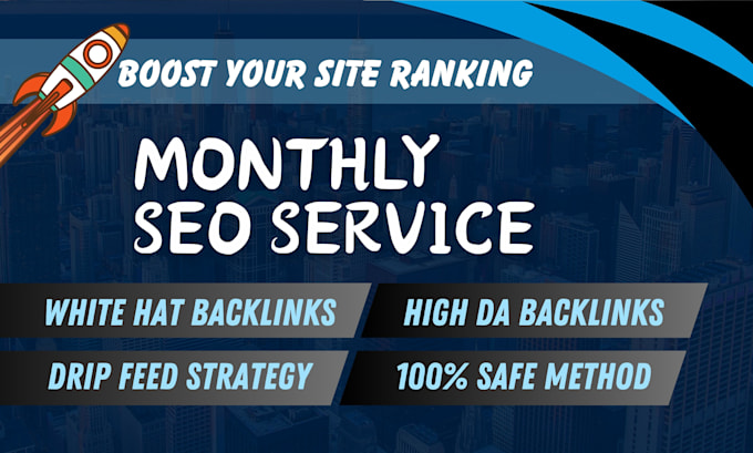 I will provide monthly high authority white hat dofollow SEO backlinks service - Image 3