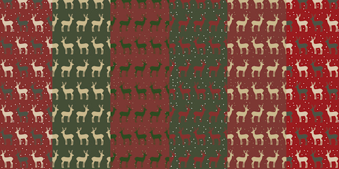 do seasonal christmas wrapping paper designs