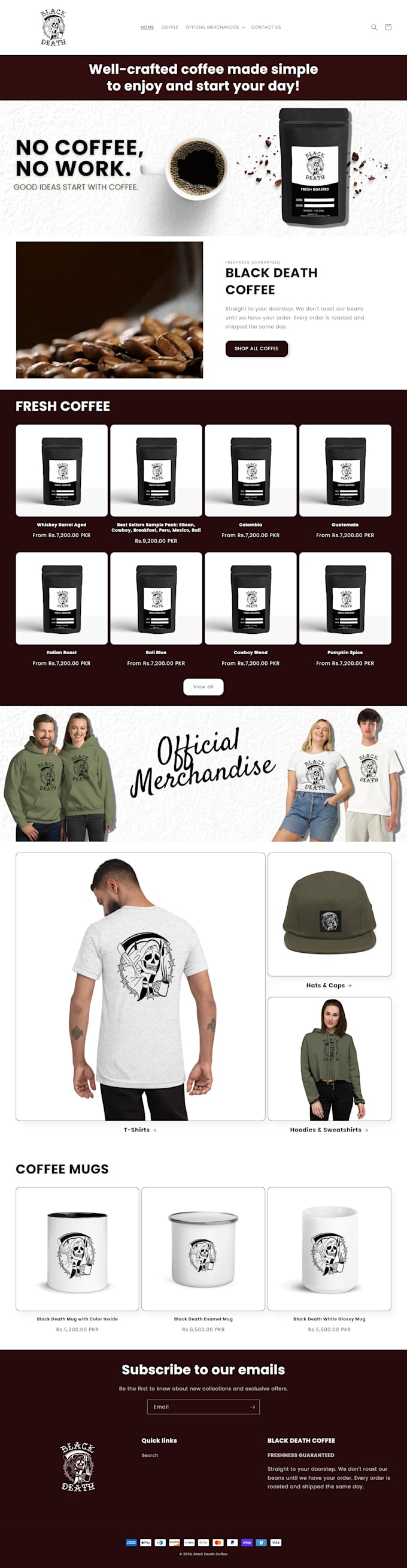 I will build private label coffee dropshipping brand website, coffee shopify store - Image 3