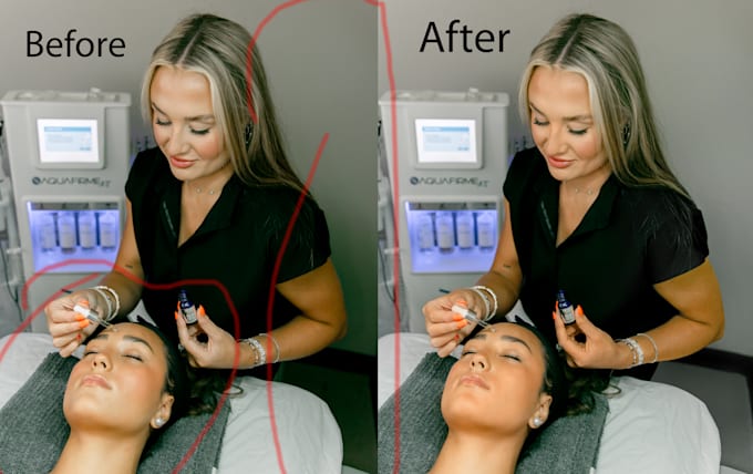 do heatshot, portrait retouching and head swap editing