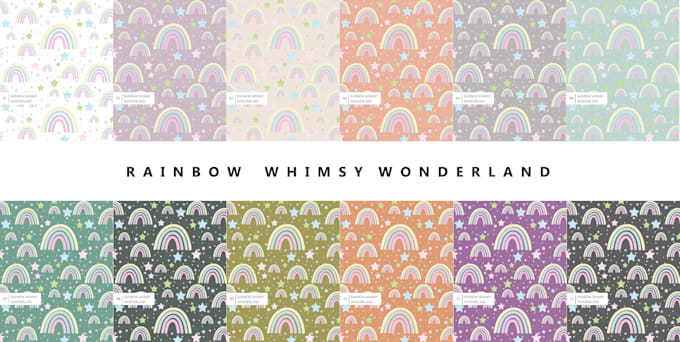design cute seamless prints for kids