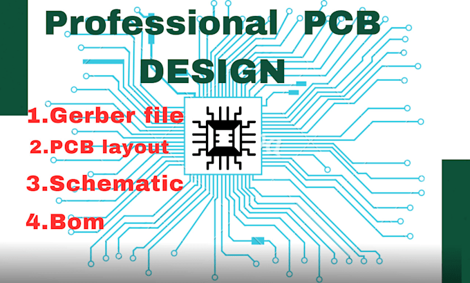 Design pcb boards and schematic of circuit by Anessaslam | Fiverr