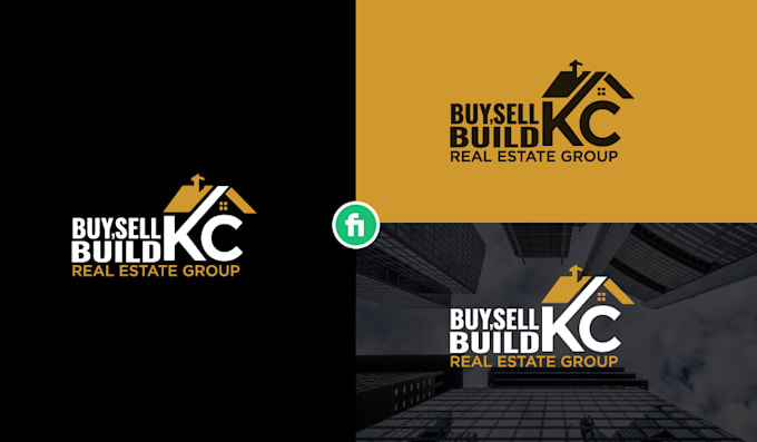 property construction mortgage real estate logo design