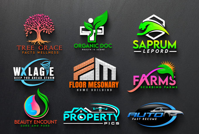 I will do creative minimalist 3d professional business logo design - Image 3