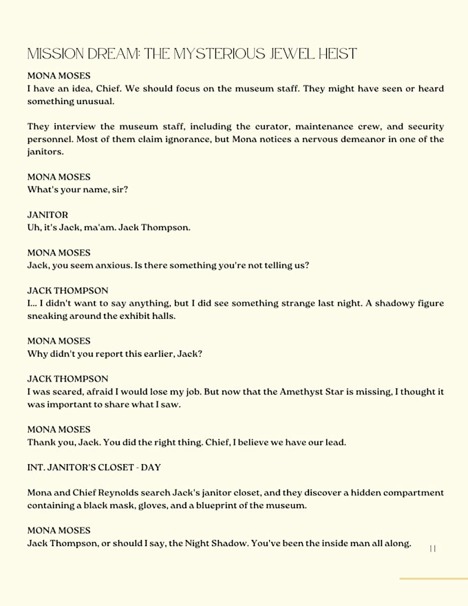 Write your workshop curriculum for you by Huritnitika Fiverr