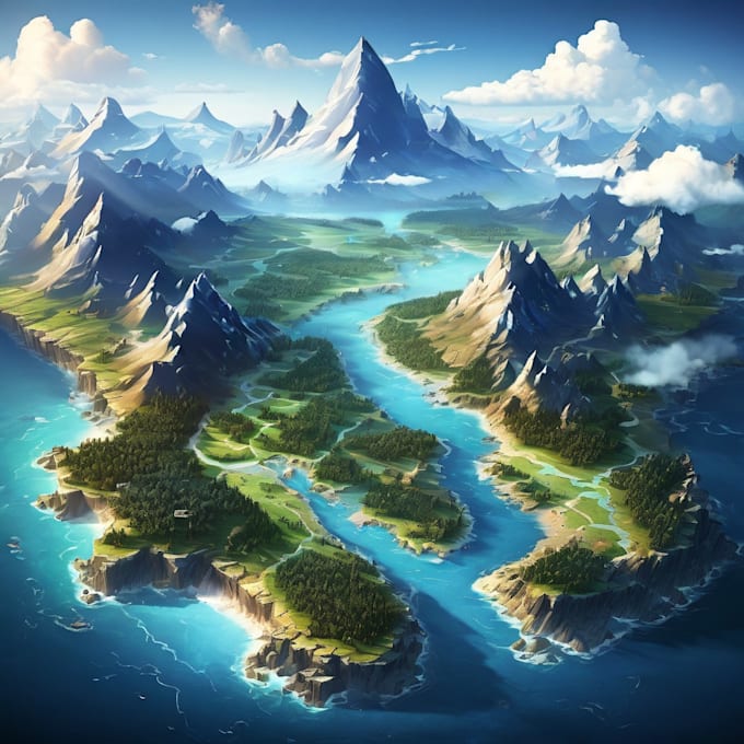 create custom maps for your fantasy  world