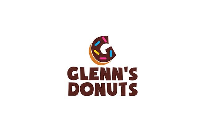 design awesome donut company logo
