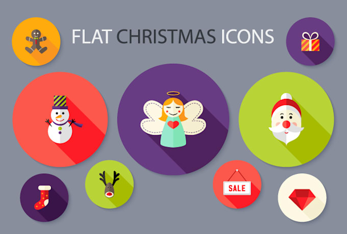 design awesome vector flat business icon