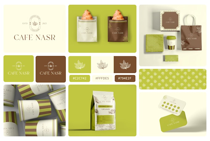 Design food logo and full brand identity that boosts your restaurant by ...