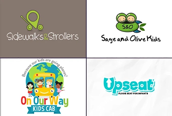 create a awesome children and childcare logo design