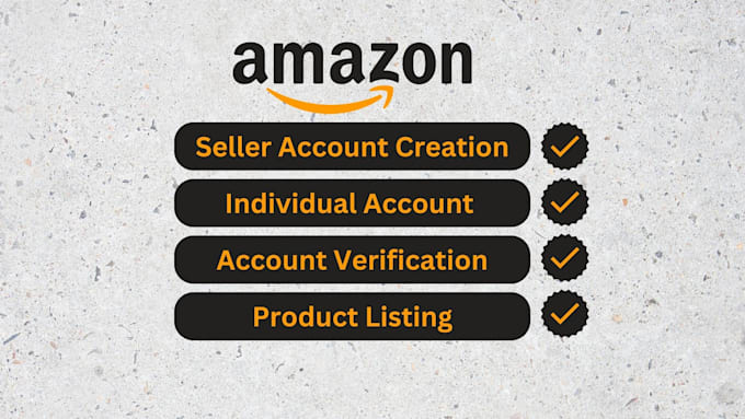 create amazon seller account