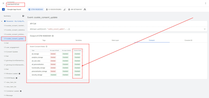 setup cookie consent v2, cookie consent banner, google consent mode v2, ga4,gdpr