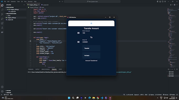 Do python projects for you and make a professional looking gui by ...