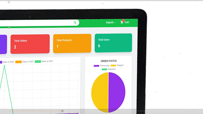 Create custom ecommerce website using mongodb, express, react js and ...