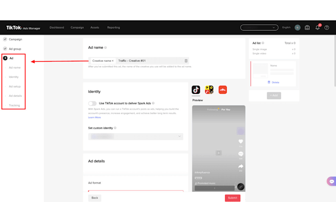 create tiktok ads campaign for high sales and leads