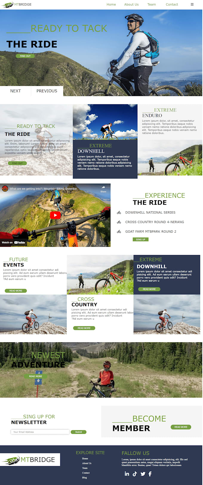 Give you a unique html css, jquery bootstrap, landing page, website ...