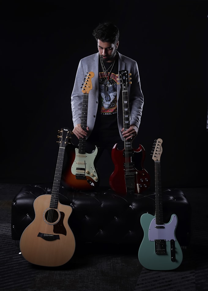 record pro funk, soul, rnb guitar tracks for your song