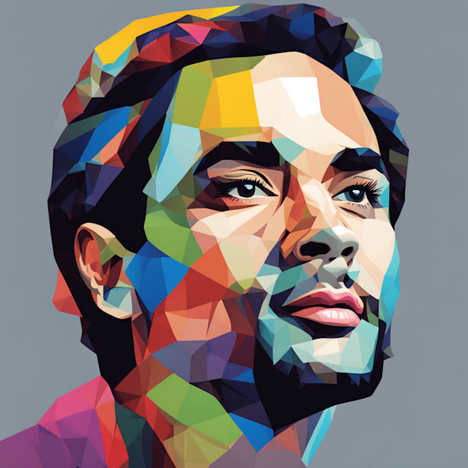 create a amazing wpap pop art portrait