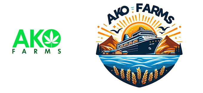 design a professional and farm ,mosque, desert logo